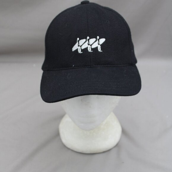 Vintage Snowboard Hat - Westbeach Original 3 Surfer Logo - Adult Stretch Fit - Picture 1 of 9